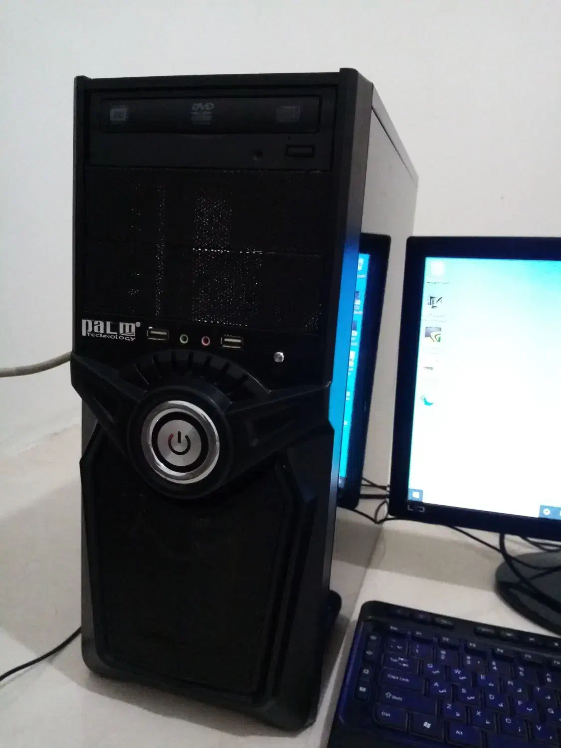 کامپیوتر کامل سرعتی با مانیتور 19 led|رایانه رومیزی|مشهد, امیریه|دیوار