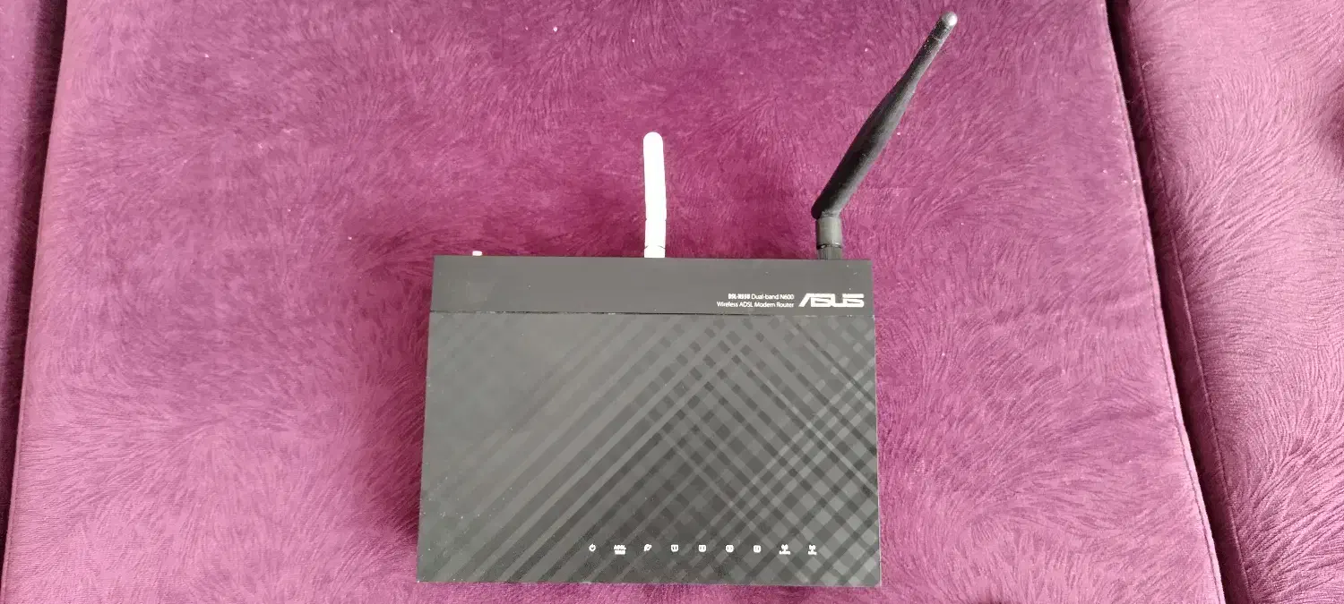 مودم-روتر ADSL بی‌سیم و دوبانده ایسوس مدل DSL-N55U|مودم و تجهیزات شبکه|تهران, اکباتان|دیوار