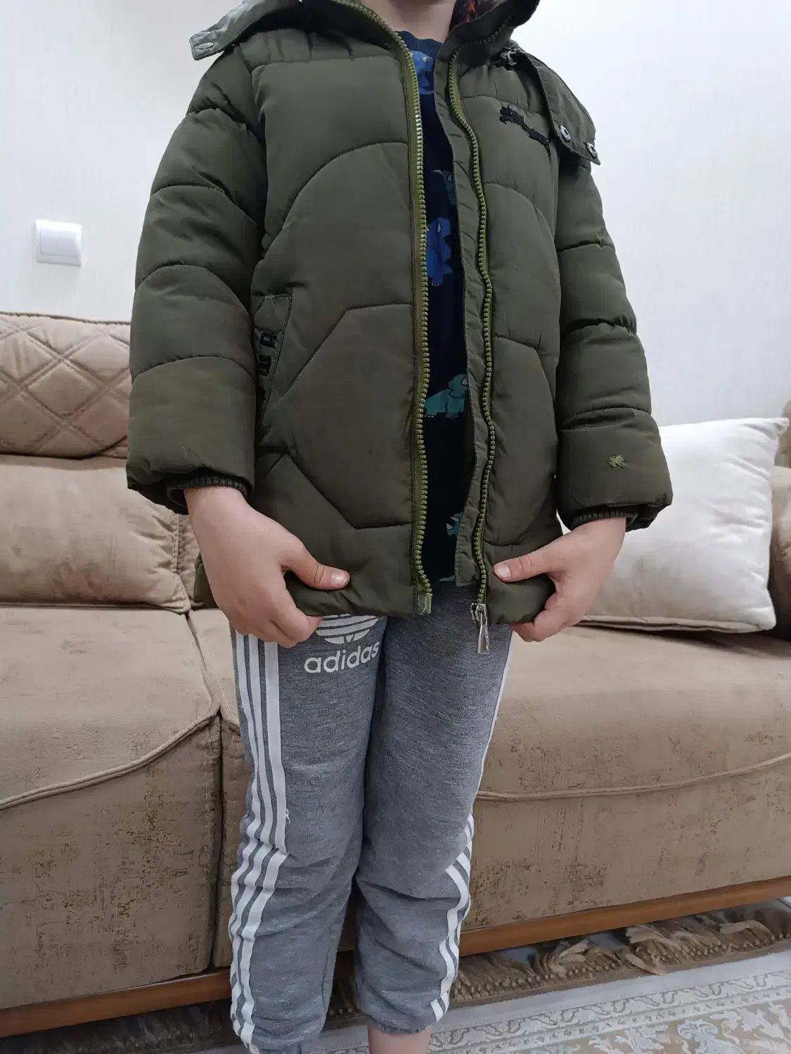 کاپشن بچه گانه|کفش و لباس بچه|سهند, |دیوار