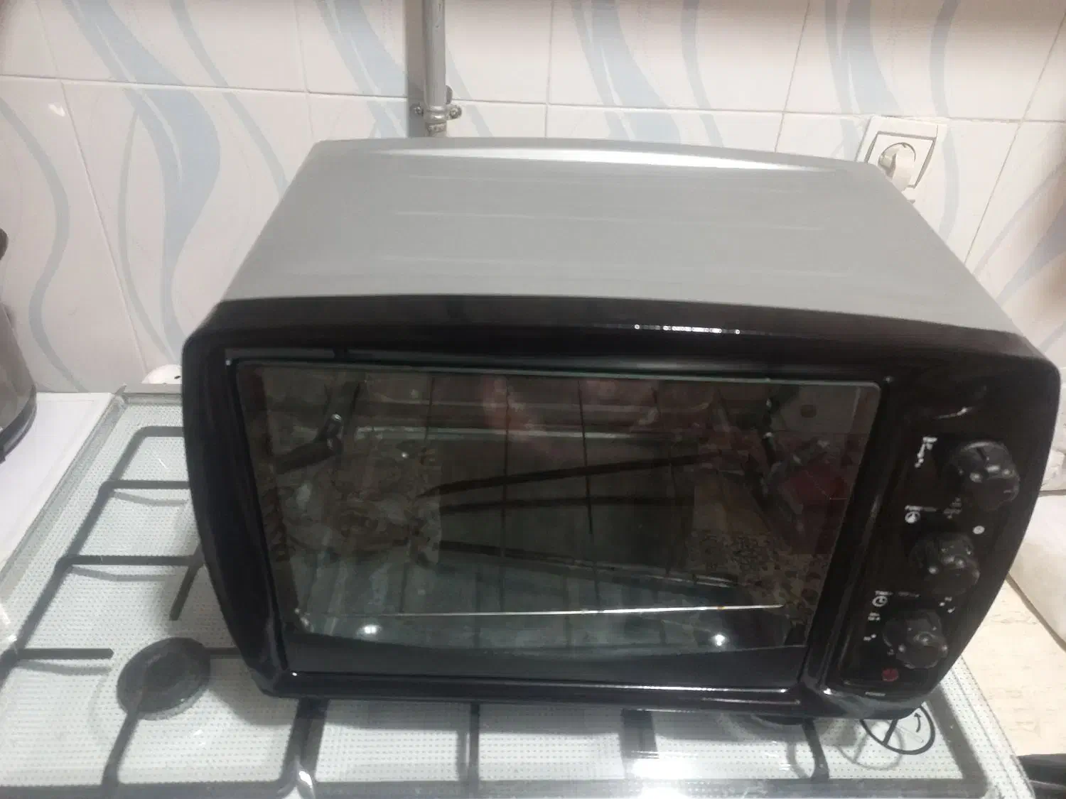 یک عدد ماکروفر تمیز در حد صفر دو بار استفاده شده|اجاق گاز و لوازم برقی پخت‌وپز|اشنویه, |دیوار