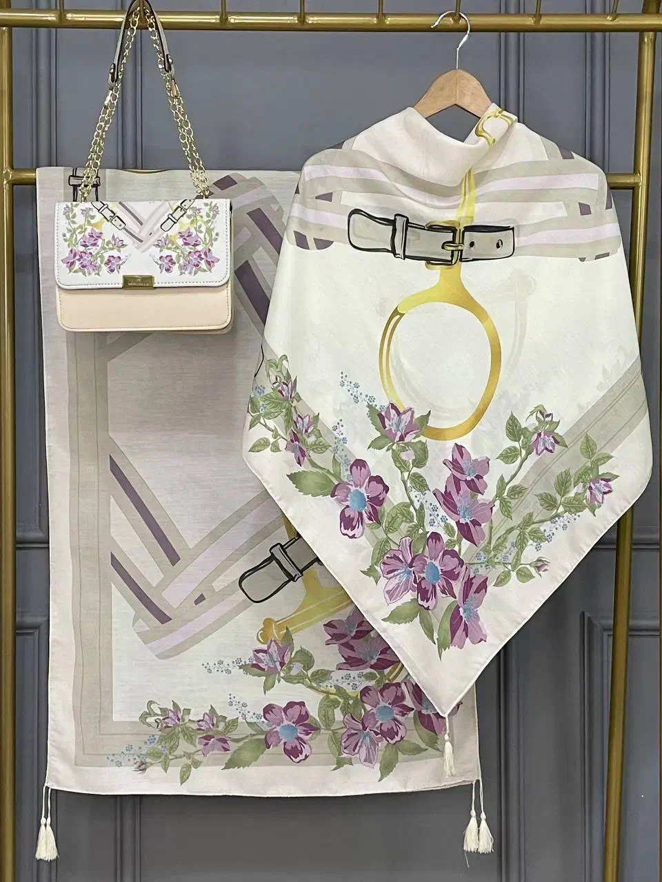 ست کیف و روسری یلدایی|کیف، کفش، کمربند|خاوران, |دیوار