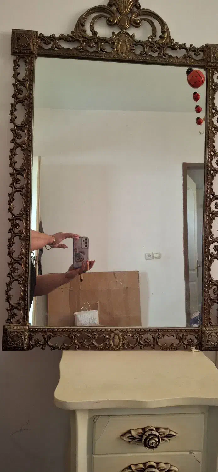 اینه برنجی|آینه|مشهد, شهرآرا|دیوار