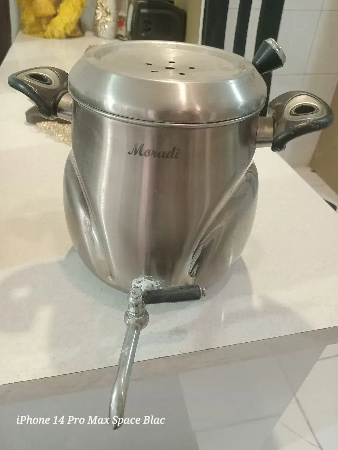 کتری شیر دار در حد نوو|قوری، کتری، قهوهساز دستی|کرج, حصارک بالا|دیوار