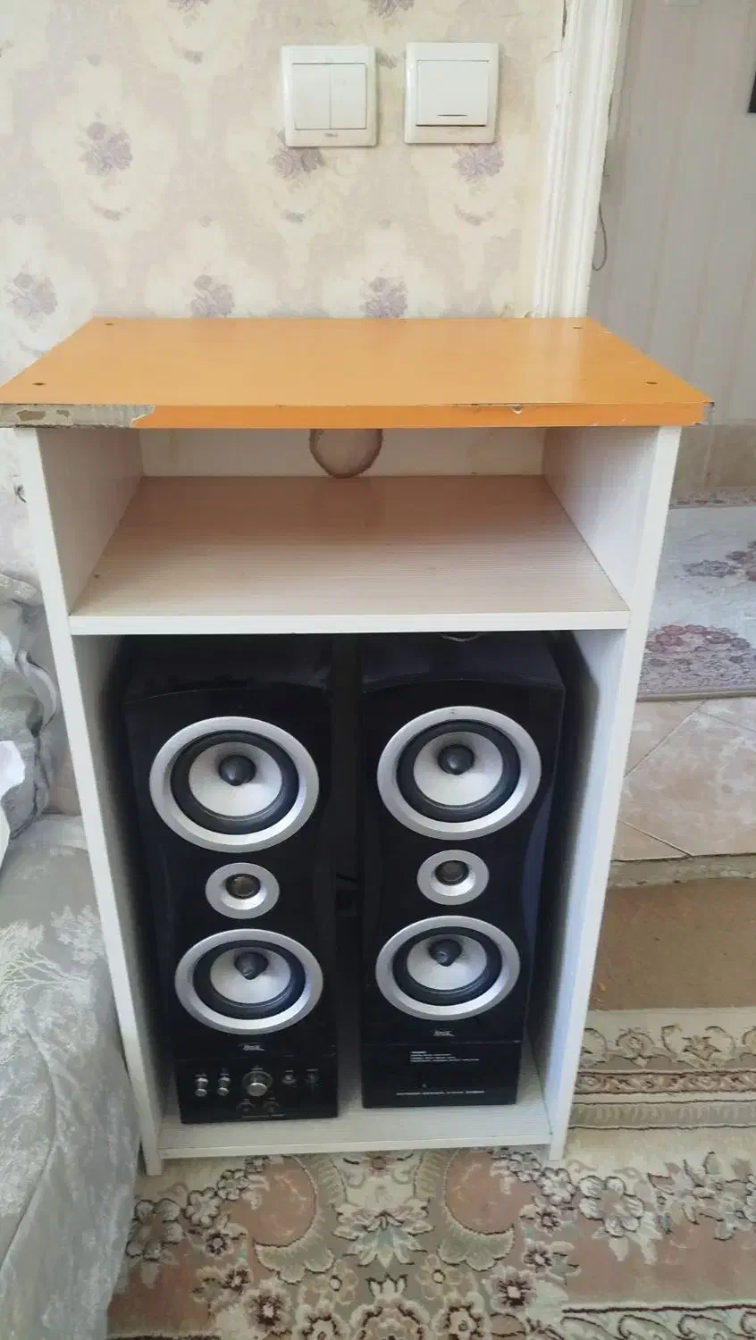 اسپیکر آمپی فایر  super borck اصل تایوان|سیستم صوتی خانگی|تبریز, |دیوار