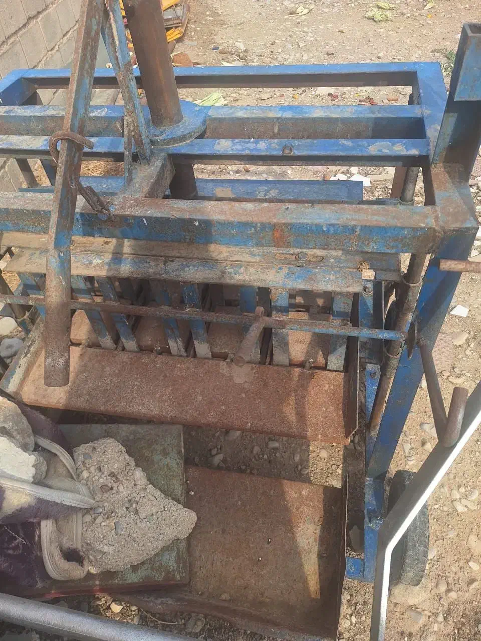 دستگاه بلوک سازی|ماشین‌آلات صنعتی|مهران (ایلام), |دیوار