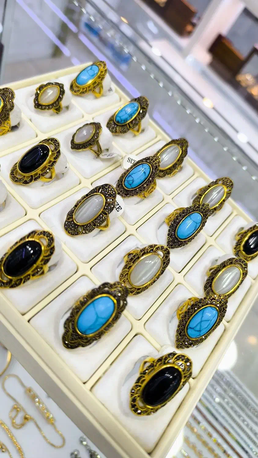 فروش انگشتر سیاه قلم (طلای روس)|بدلیجات|درگهان, |دیوار