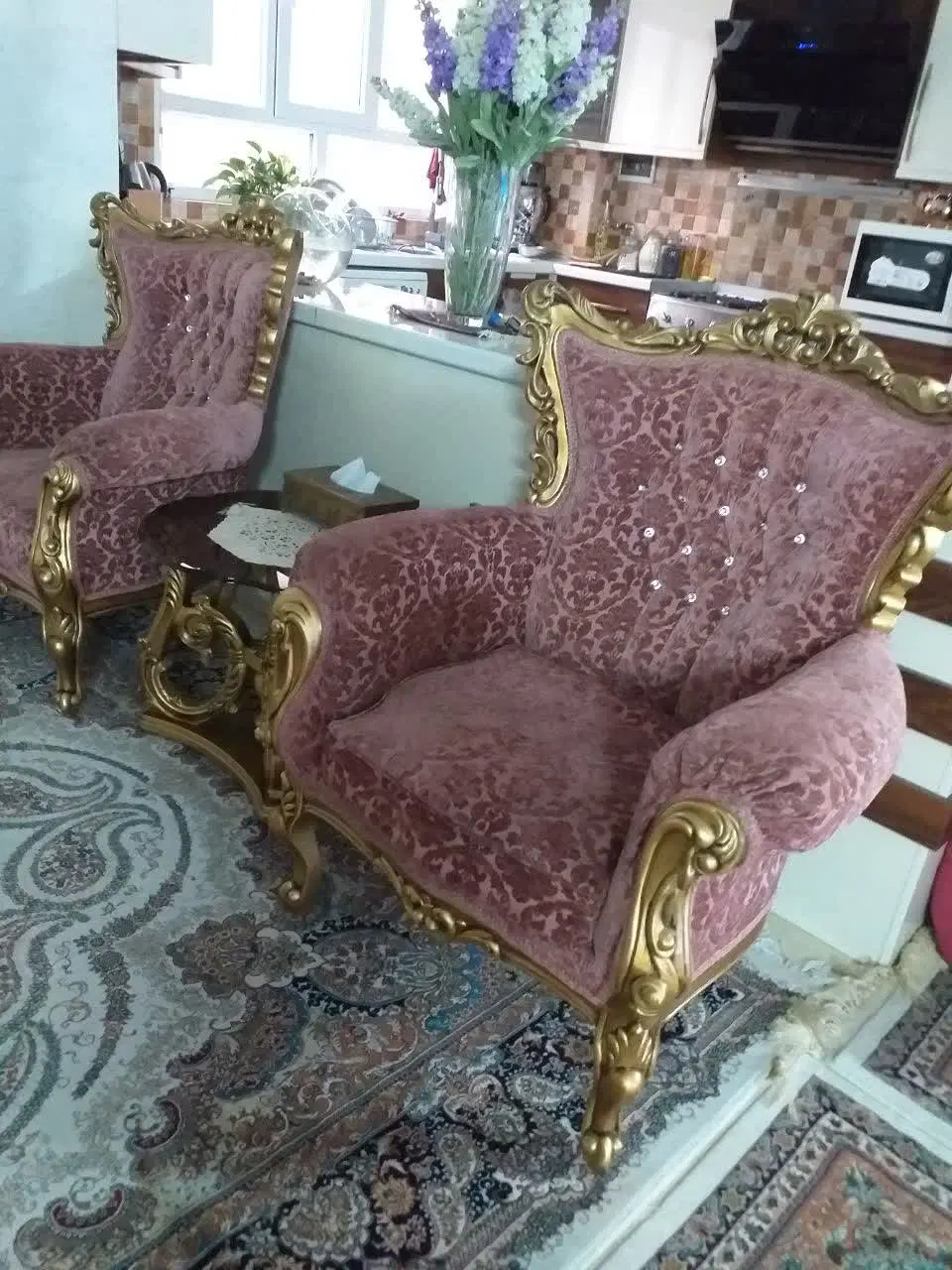 مبل استیل در حد نو|مبلمان خانگی و میز عسلی|تهران, شمشیری|دیوار