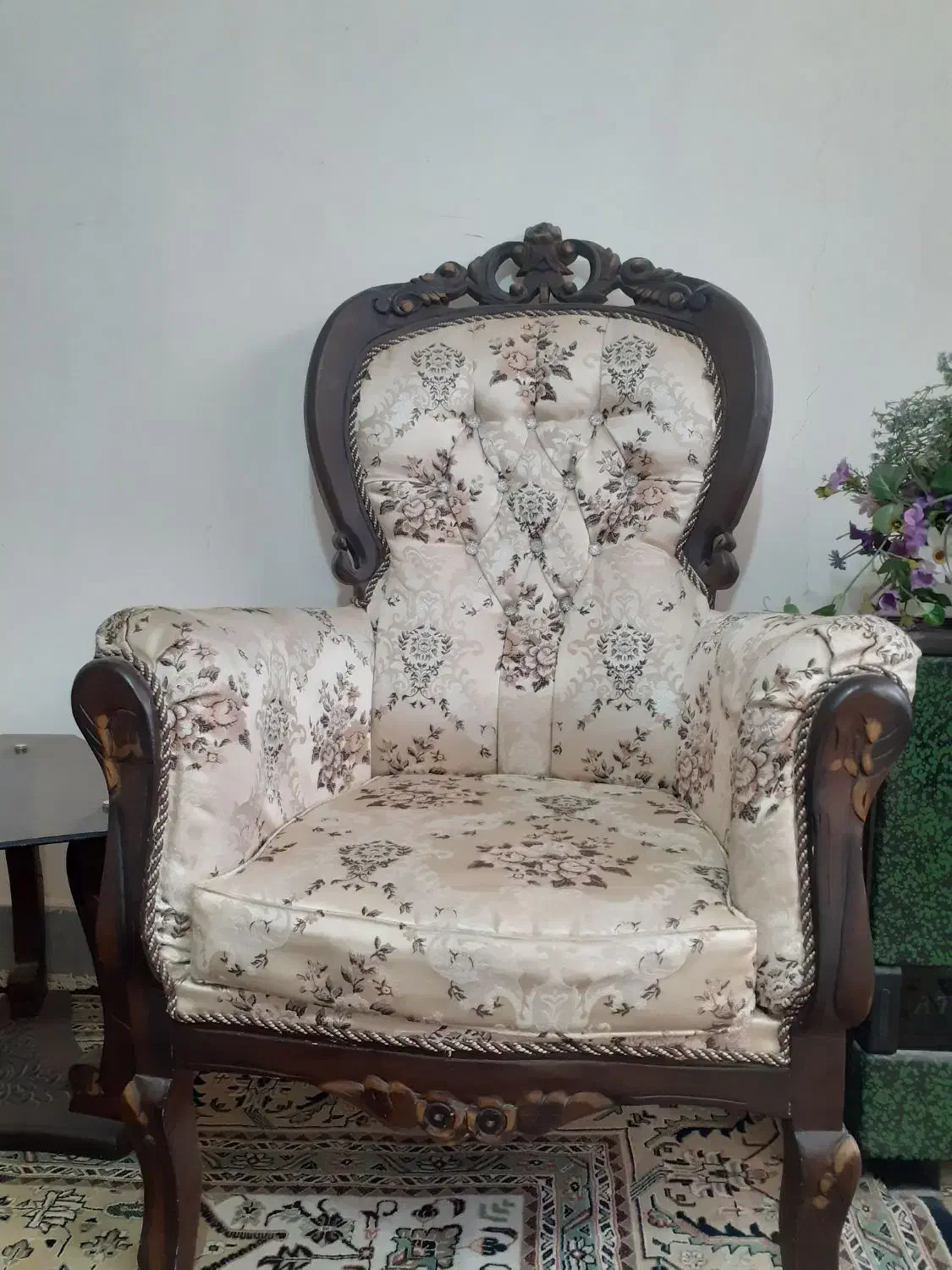 مبل تک نفره|مبلمان خانگی و میز عسلی|فولادشهر, B7|دیوار