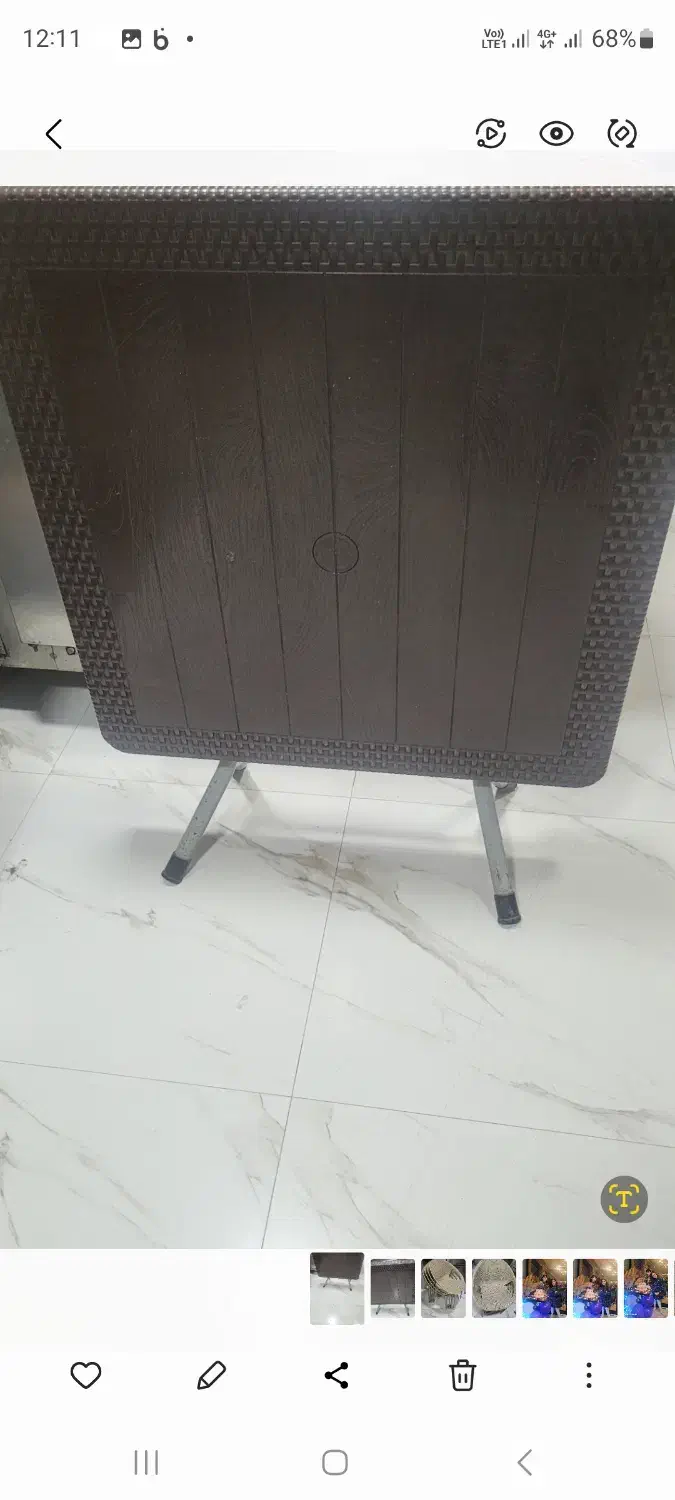 میز و صندلی پلاستیکی|کافی‌شاپ و رستوران|رشت, گلسار|دیوار