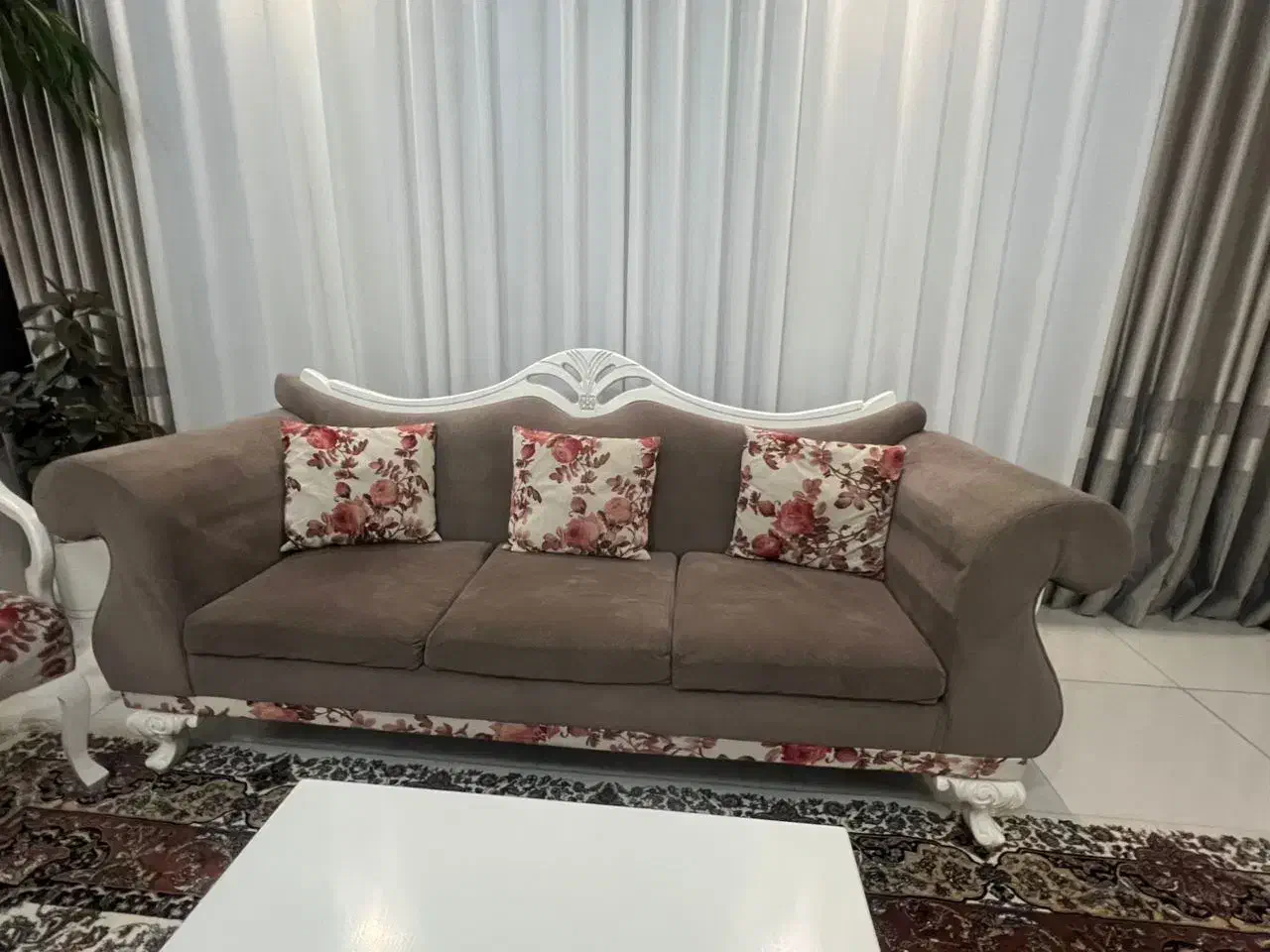 مبلمان ۷ نفره|مبلمان خانگی و میز عسلی|تهران, قاسم‌آباد|دیوار