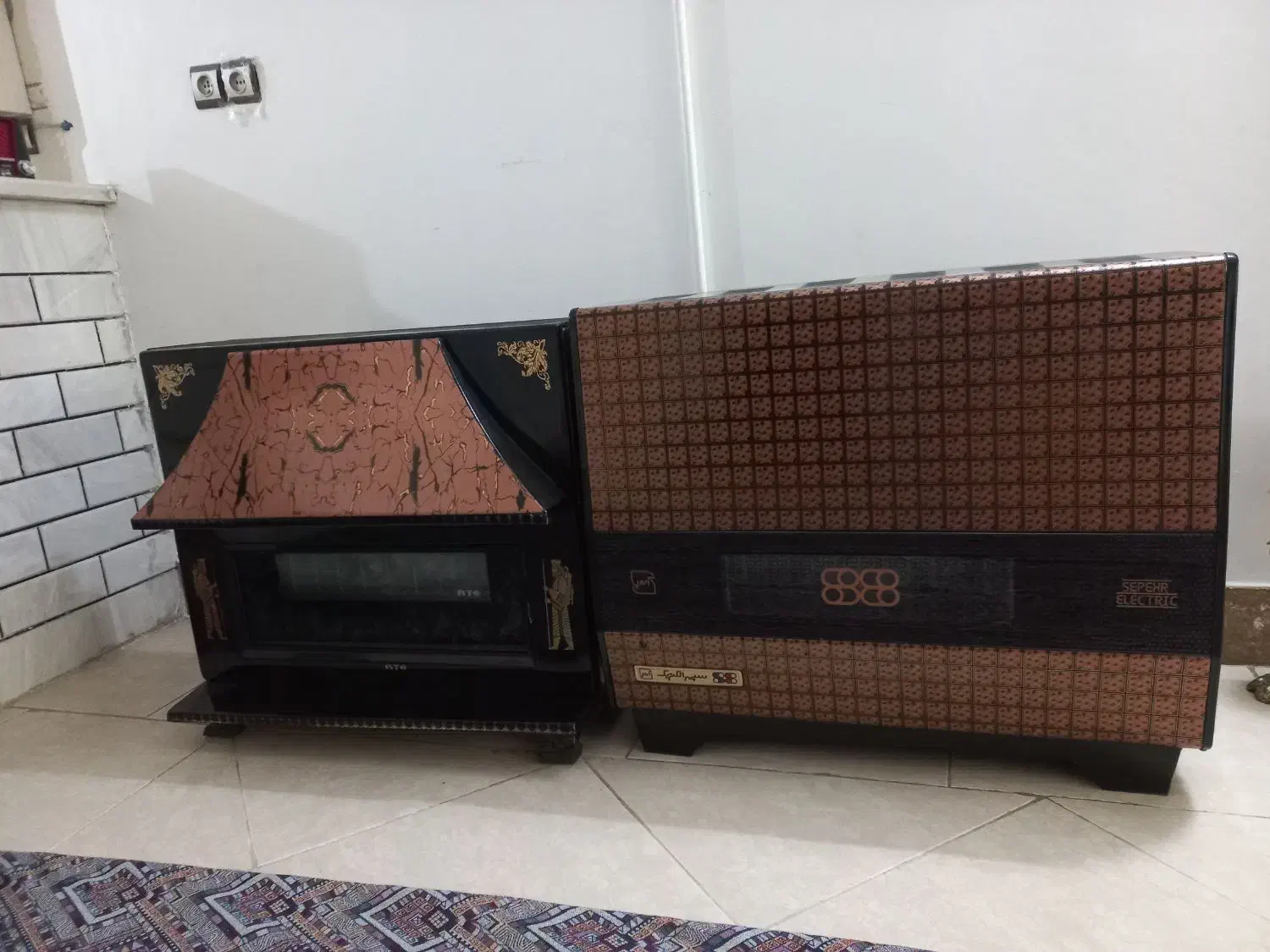 فروش دو عدد بخاری یه مدل سپهر الکتریک یه مدل Rtc|بخاری، هیتر، شومینه|دورود, |دیوار