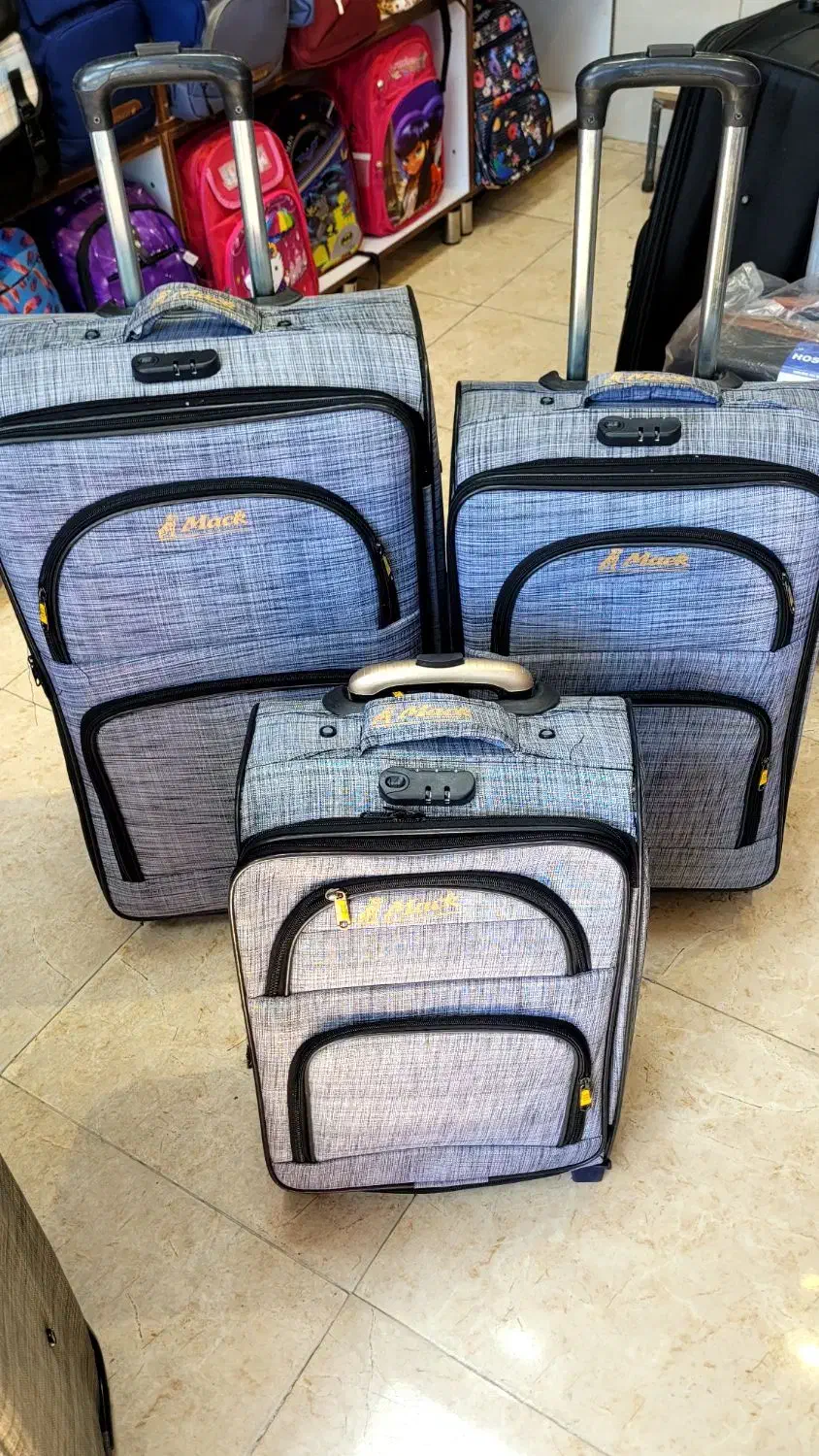 چمدان پارچه ای مک|کیف، کفش، کمربند|زنجان, |دیوار