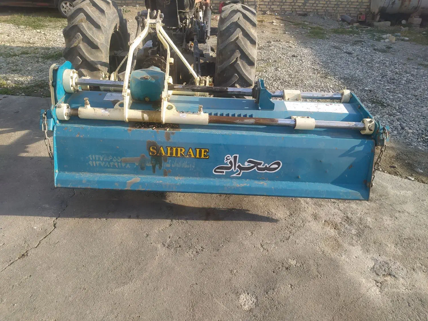 روتیواتور کشویی در حد نو48پر|ماشین‌آلات صنعتی|اشنویه, |دیوار