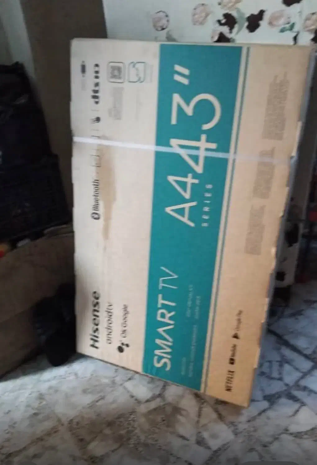 تلویزیون ۴۳ هایسنس|تلویزیون و پروژکتور|بابل, |دیوار