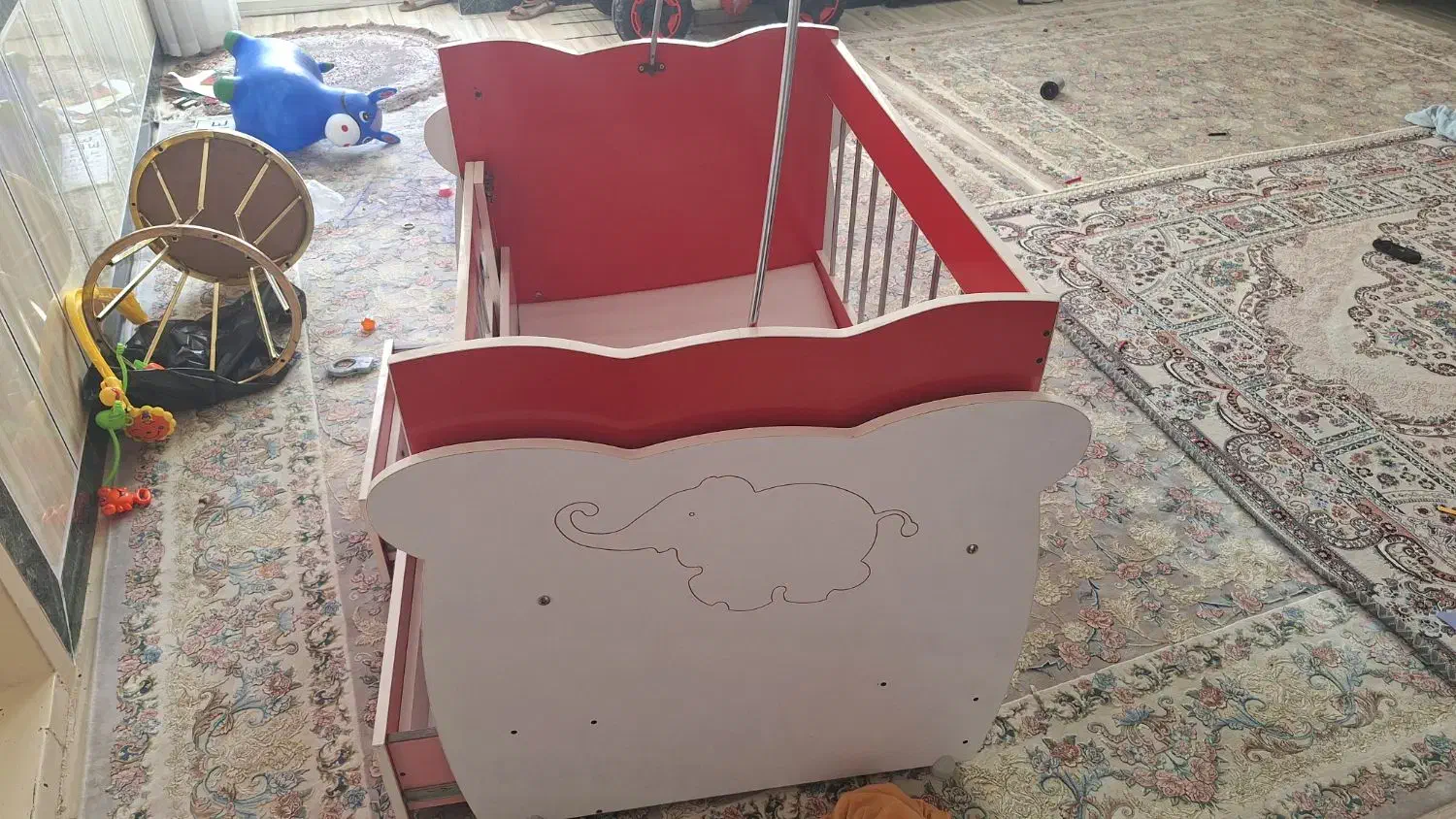 گهواره . تخت کودک|تخت و صندلی بچه|بوکان, |دیوار