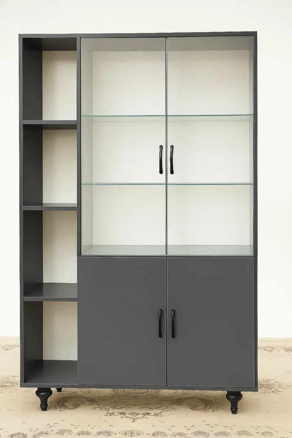 کتابخانه نو استفاده نشده|کتابخانه، شلف، قفسههای دیواری|ملارد, |دیوار