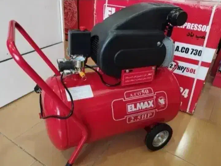 پمپ باد ۵۰ لیتری ۲/۵اسب|ابزارآلات|گلستان (تهران), |دیوار