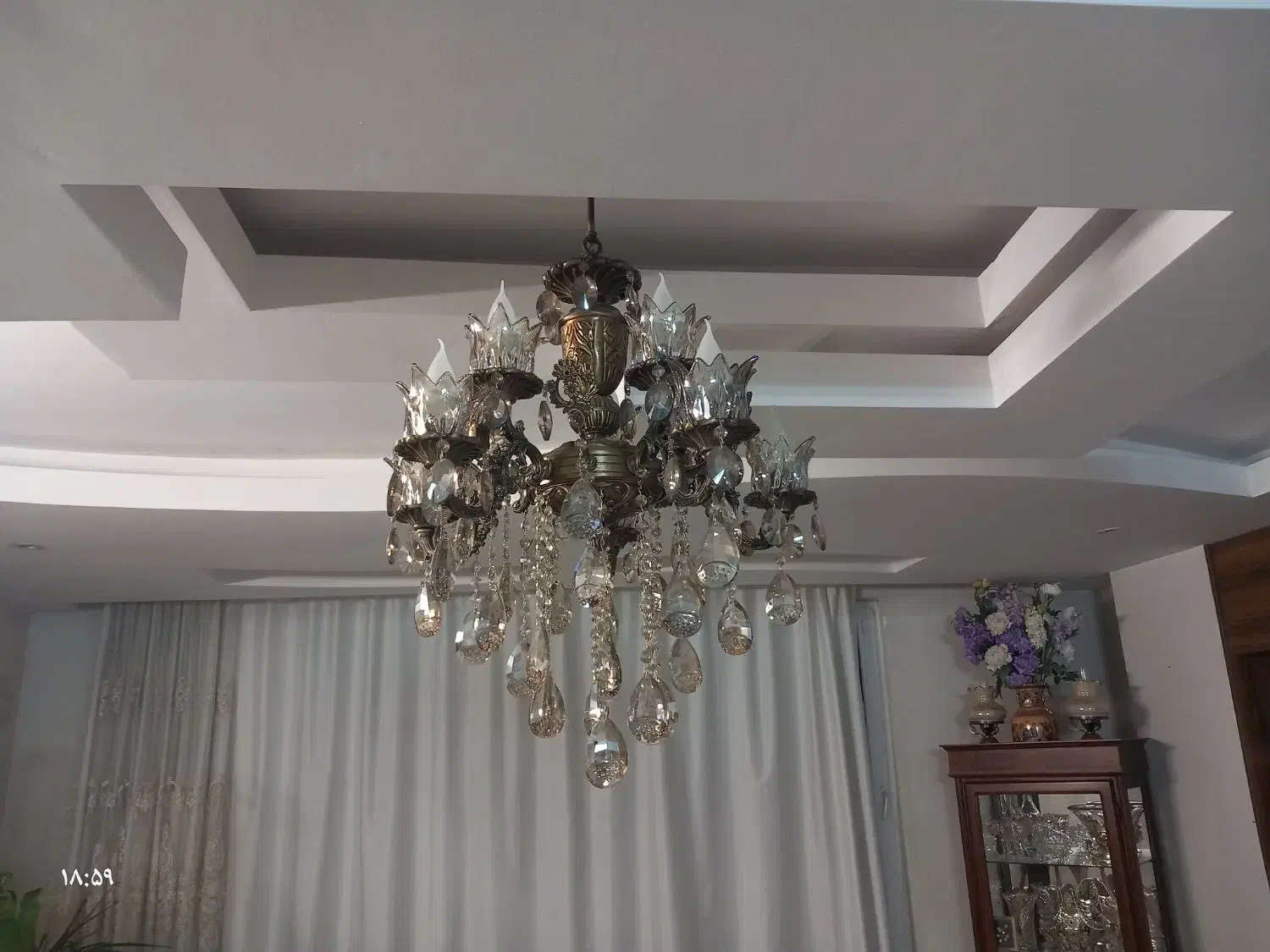 لوستر|لوستر و چراغ آویز|قزوین, |دیوار