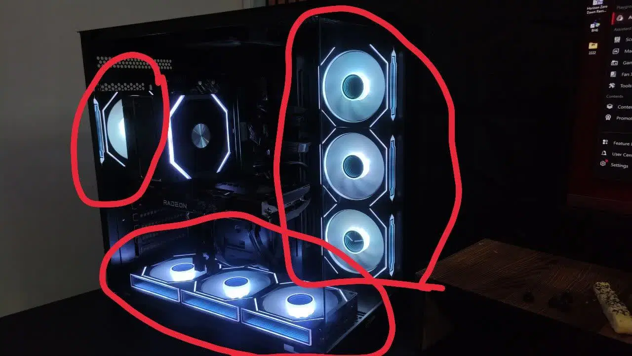 فن کیس rgb|قطعات و لوازم جانبی رایانه|مشهد, دانشجو|دیوار