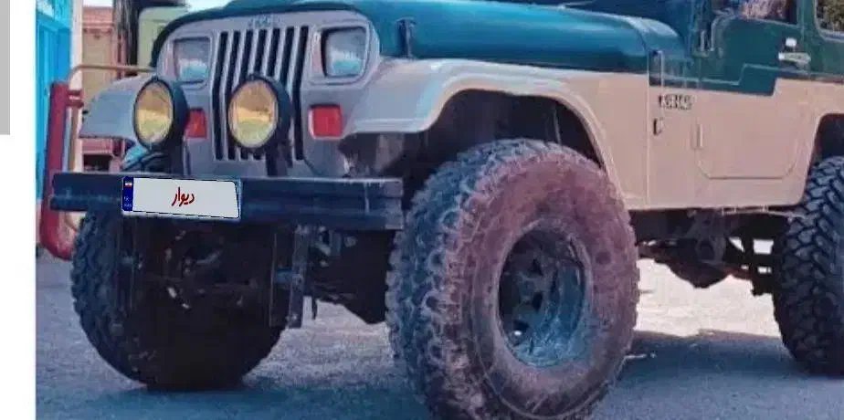 سپر فابریکی جیپ|خودرو کلاسیک|نقده, |دیوار