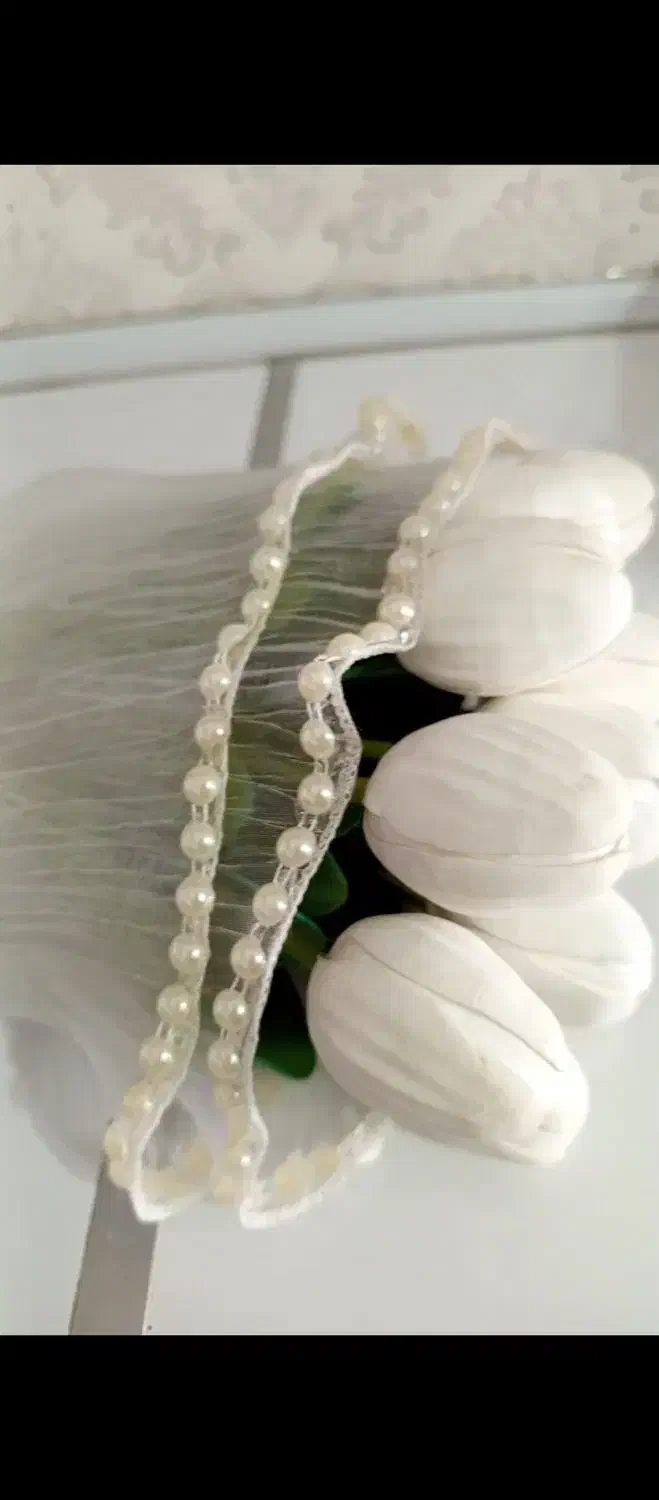 دسته گل عروس|گل مصنوعی|ملکان, |دیوار