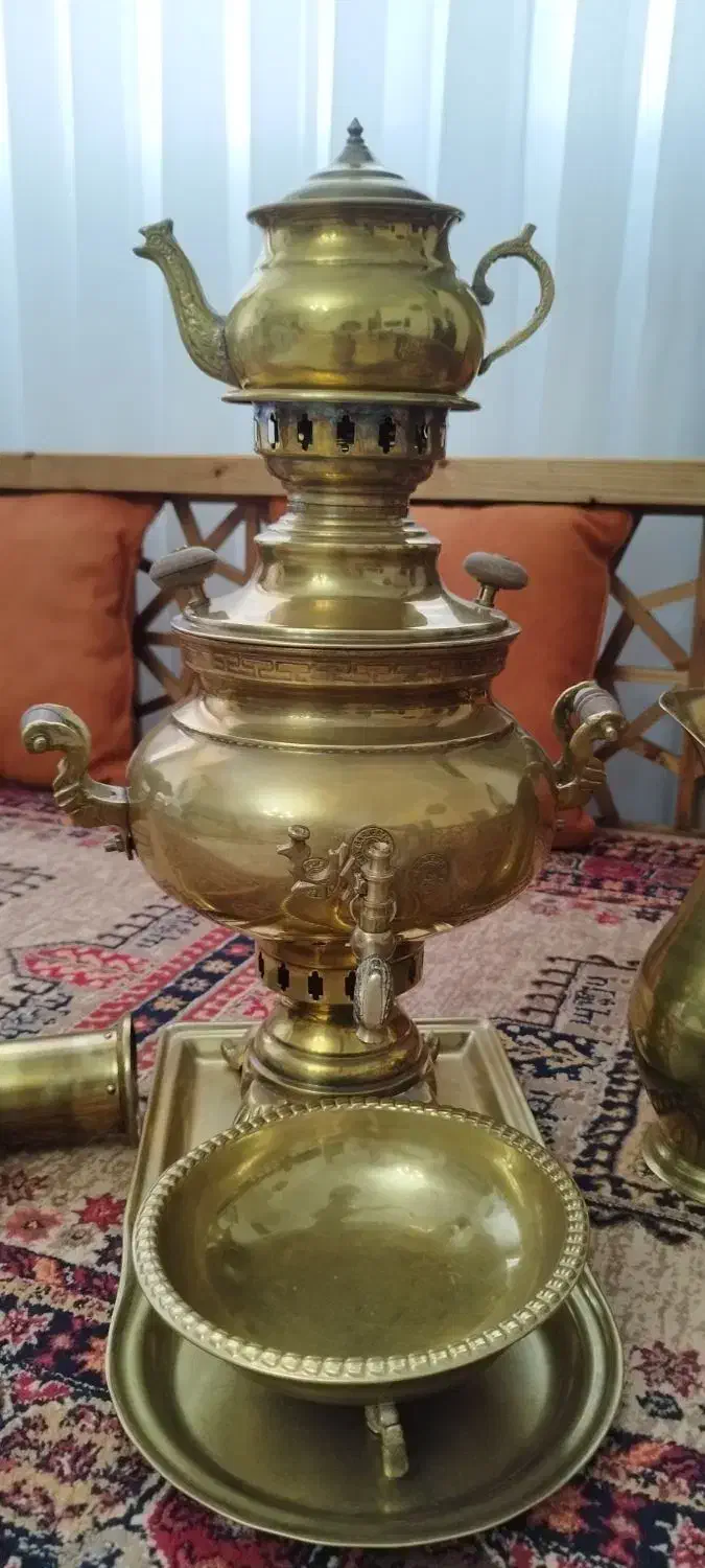 سماور زغالی|سماور، چای‌ساز، قهوه‌ساز|همدان, |دیوار