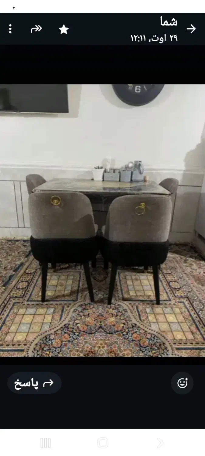 میزنهارخوری،درحدنو|میز و صندلی غذاخوری|رامهرمز, |دیوار