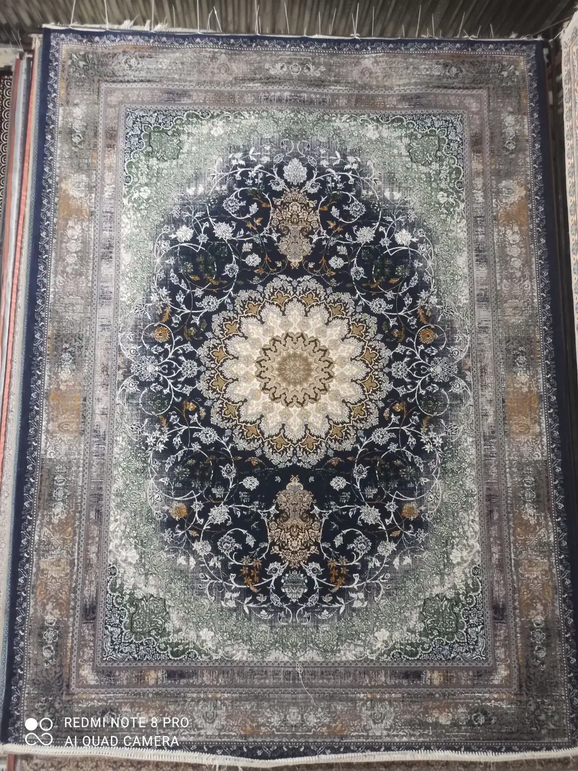 فرش ۷۰۰شانه واقعی طرح جدید نقد چکی اقسا طی|فرش|سیرجان, |دیوار