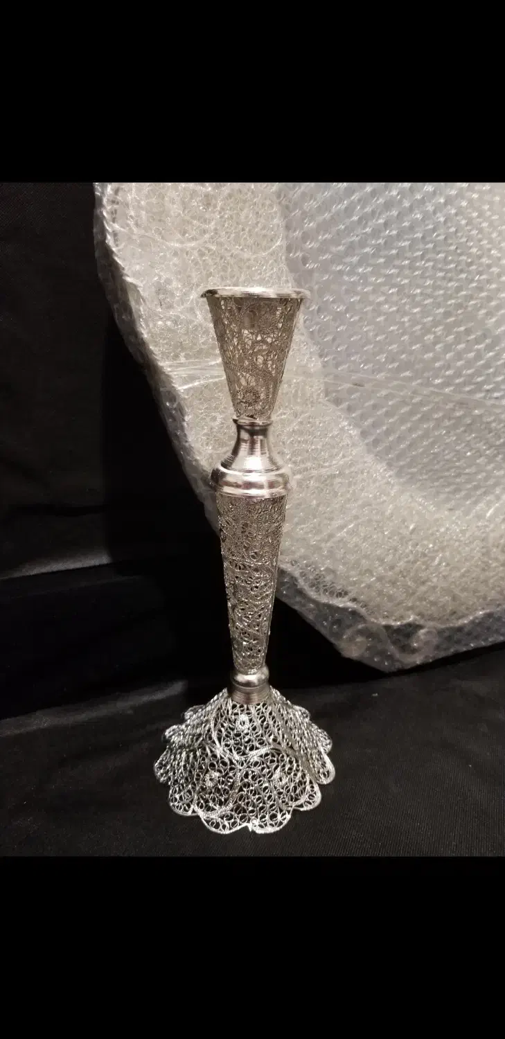 آینه و شمعدان ملیله با روکش نقره|آینه|صدرا-فارس, فاز ۱|دیوار