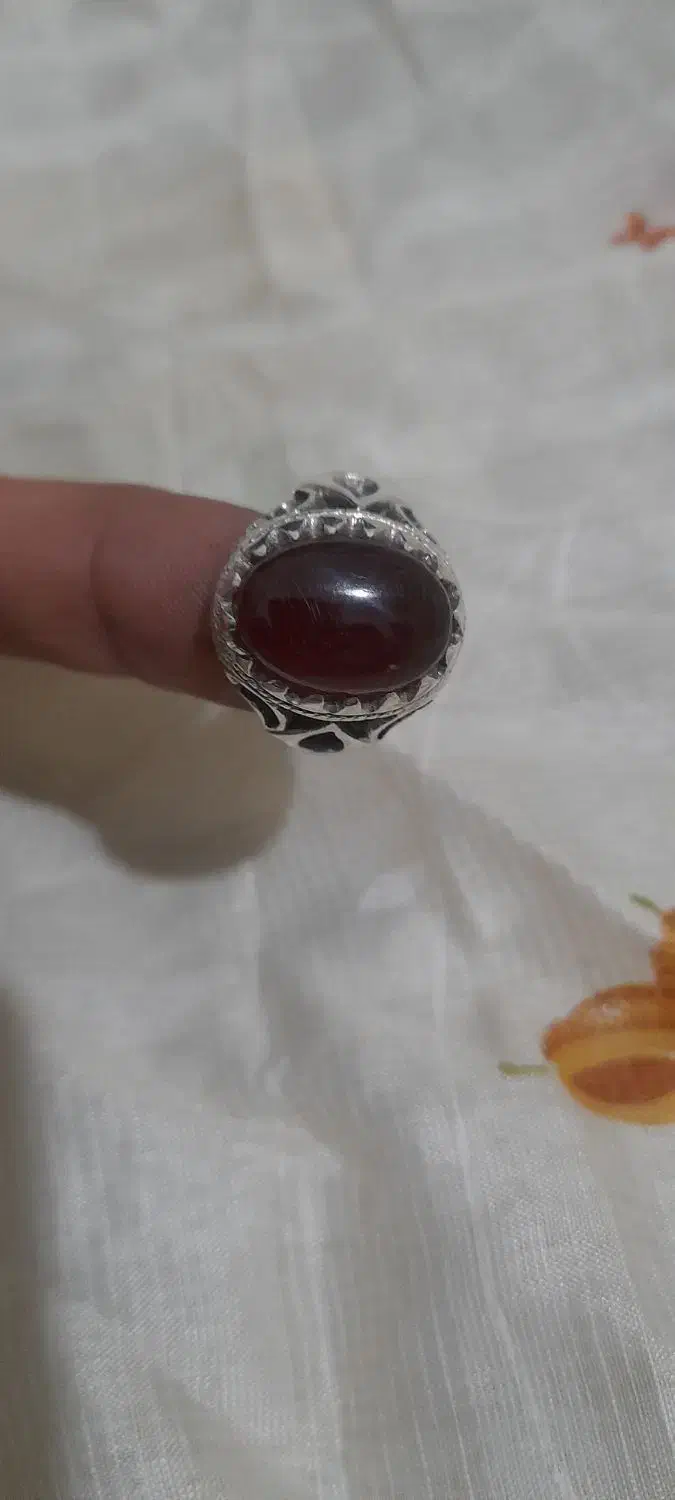 انگشتر عقیق سرخ|جواهرات|محمدشهر, شهرک چمران|دیوار