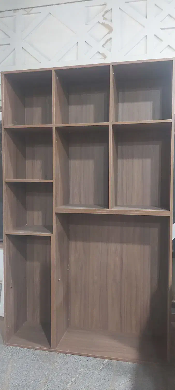 ۴ عدد کمد ویترینی مناسب مغازه و دکور|کتابخانه، شلف، قفسههای دیواری|بومهن, |دیوار