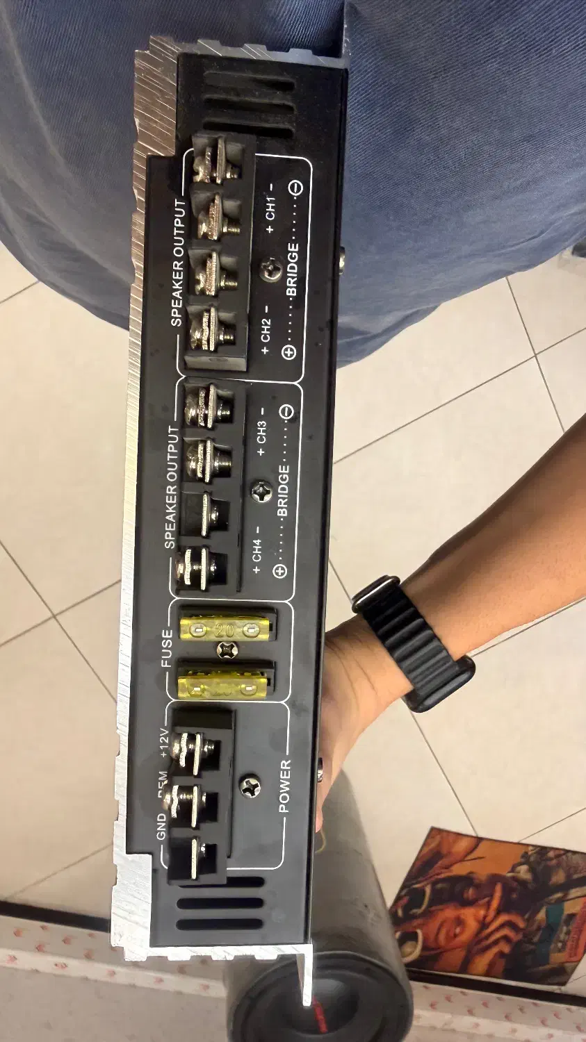 آمپیلی فایر ۴ کانال|سیستم صوتی خانگی|کرج, عظیمیه|دیوار