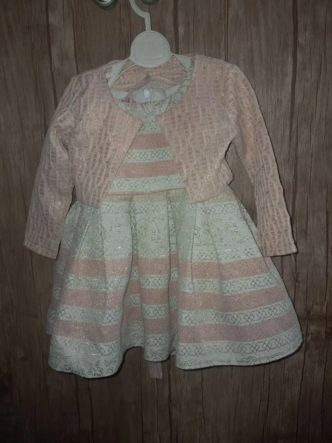 پیراهن زمستانه مجلسی دخترانه با لباس تور ۱۰۰ تومن|کفش و لباس بچه|دورود, |دیوار