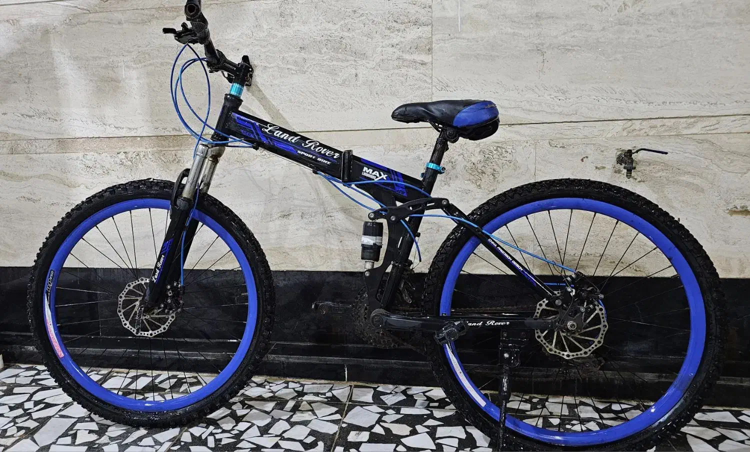 دوچرخه تاشو درحد نو|دوچرخه، اسکیت، اسکوتر|آبادان, |دیوار