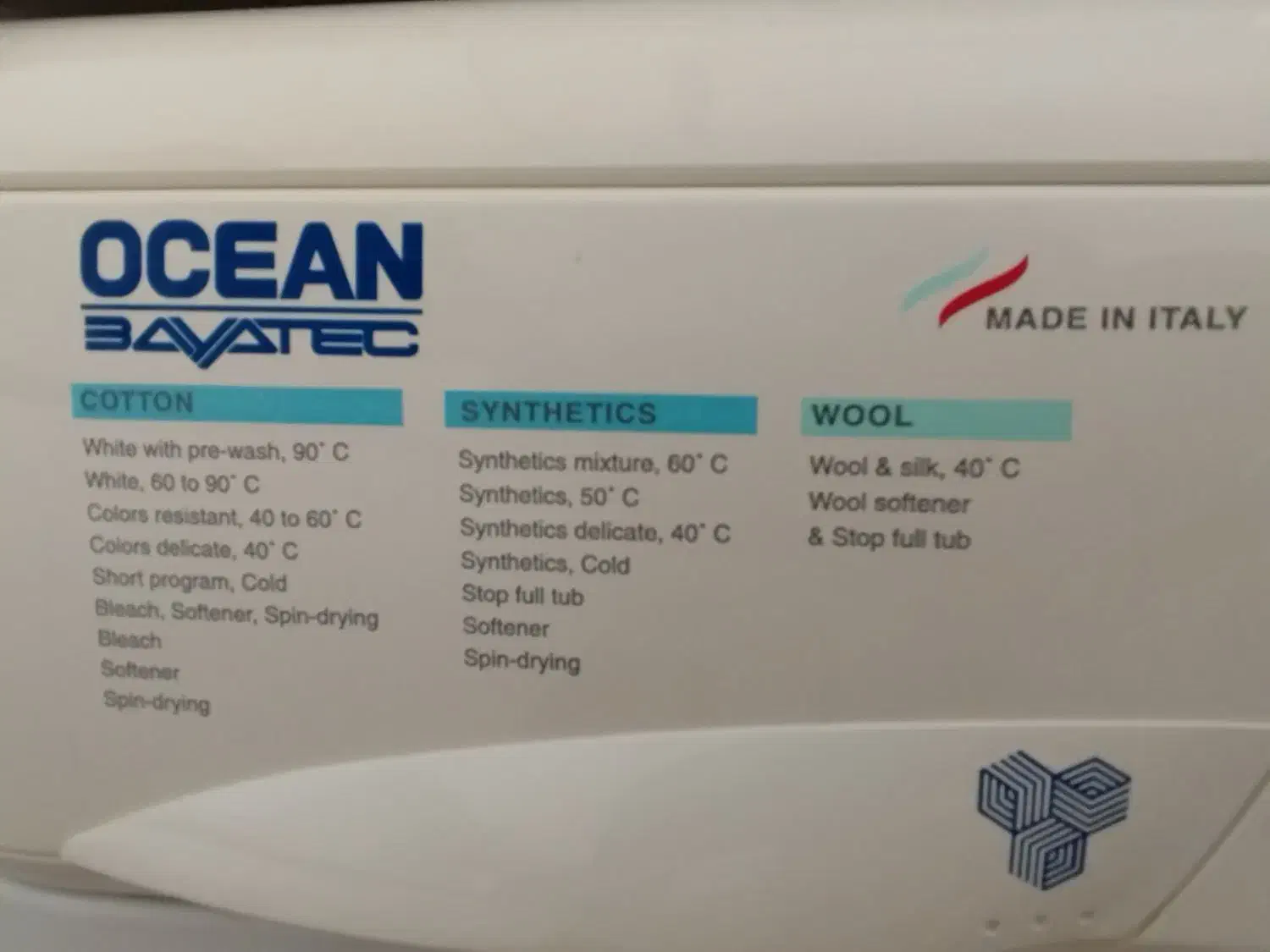 لباسشویی تمام اتوماتیک ایتالیایی|ماشین لباسشویی و خشککن لباس|شهرکرد, |دیوار