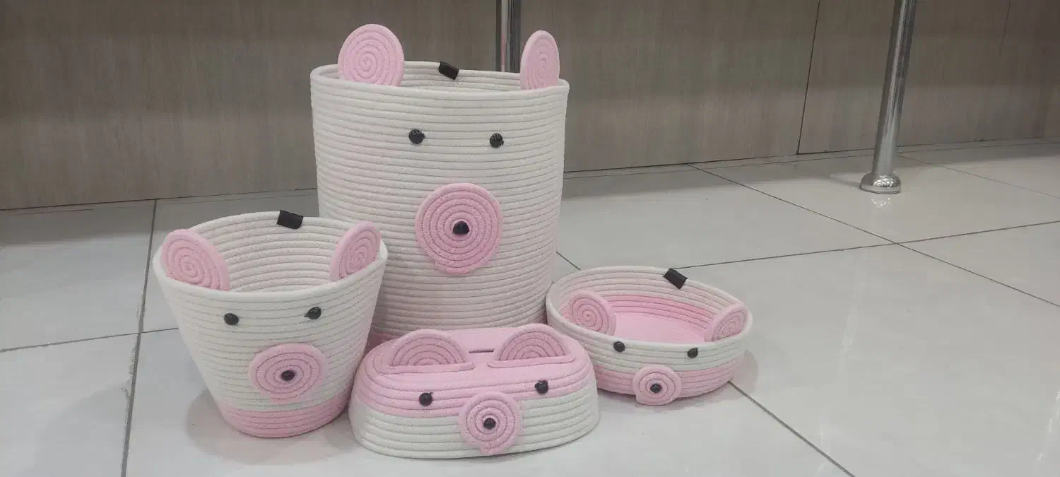 ست بافت قیطون نوزاد لاکچری بی بی|اسباب و اثاث بچه|کهریزک, |دیوار