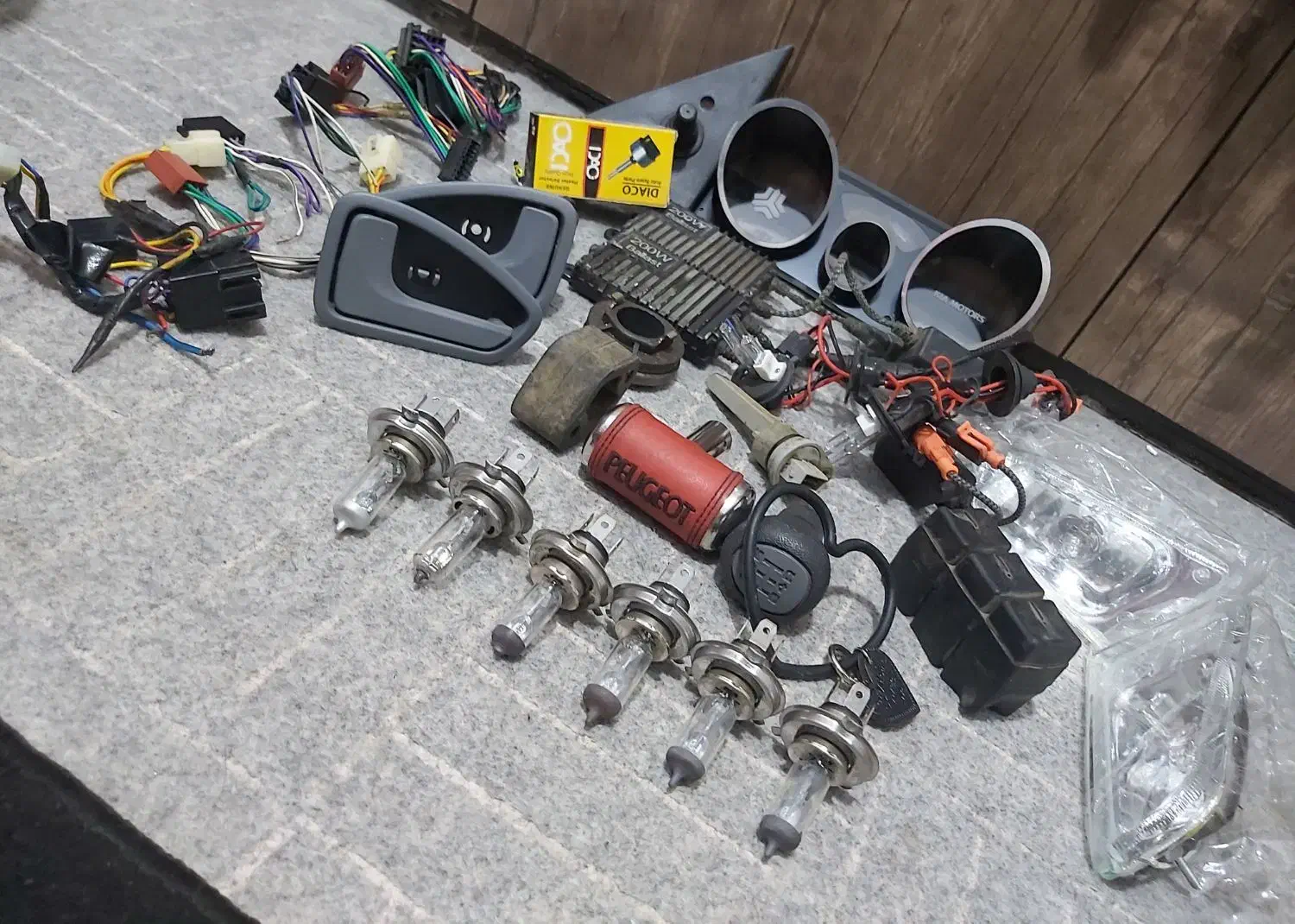 وسایل ماشین پراید|قطعات یدکی و لوازم جانبی|امیدیه, |دیوار