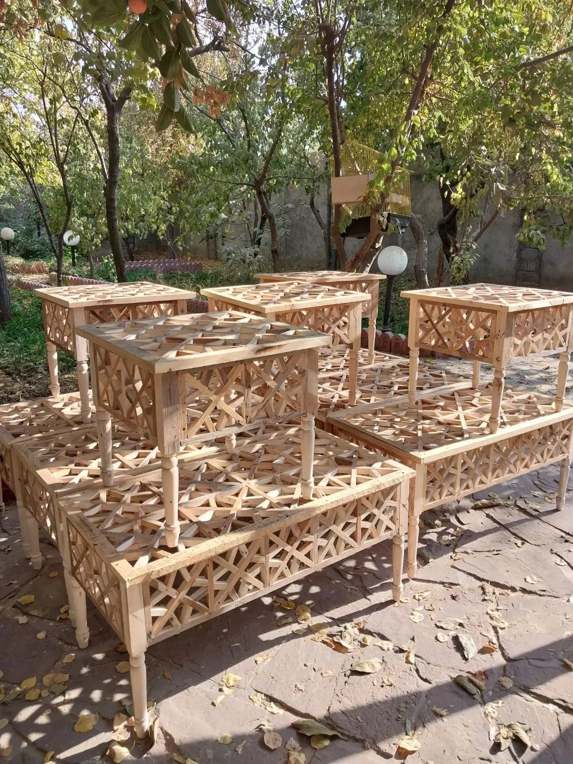 عسلی و میز جلو مبلی سنتی گره چینی|مبلمان خانگی و میز عسلی|شهریار, کردزار|دیوار