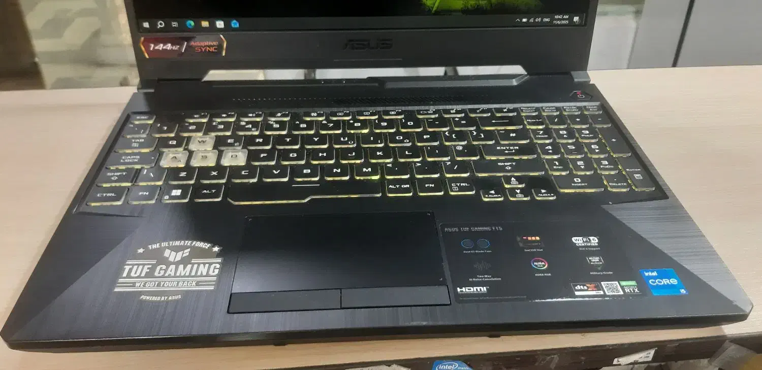 لپتاپ ایسوس تاف گیمینگ اف ۱۵|رایانه همراه|دزفول, |دیوار