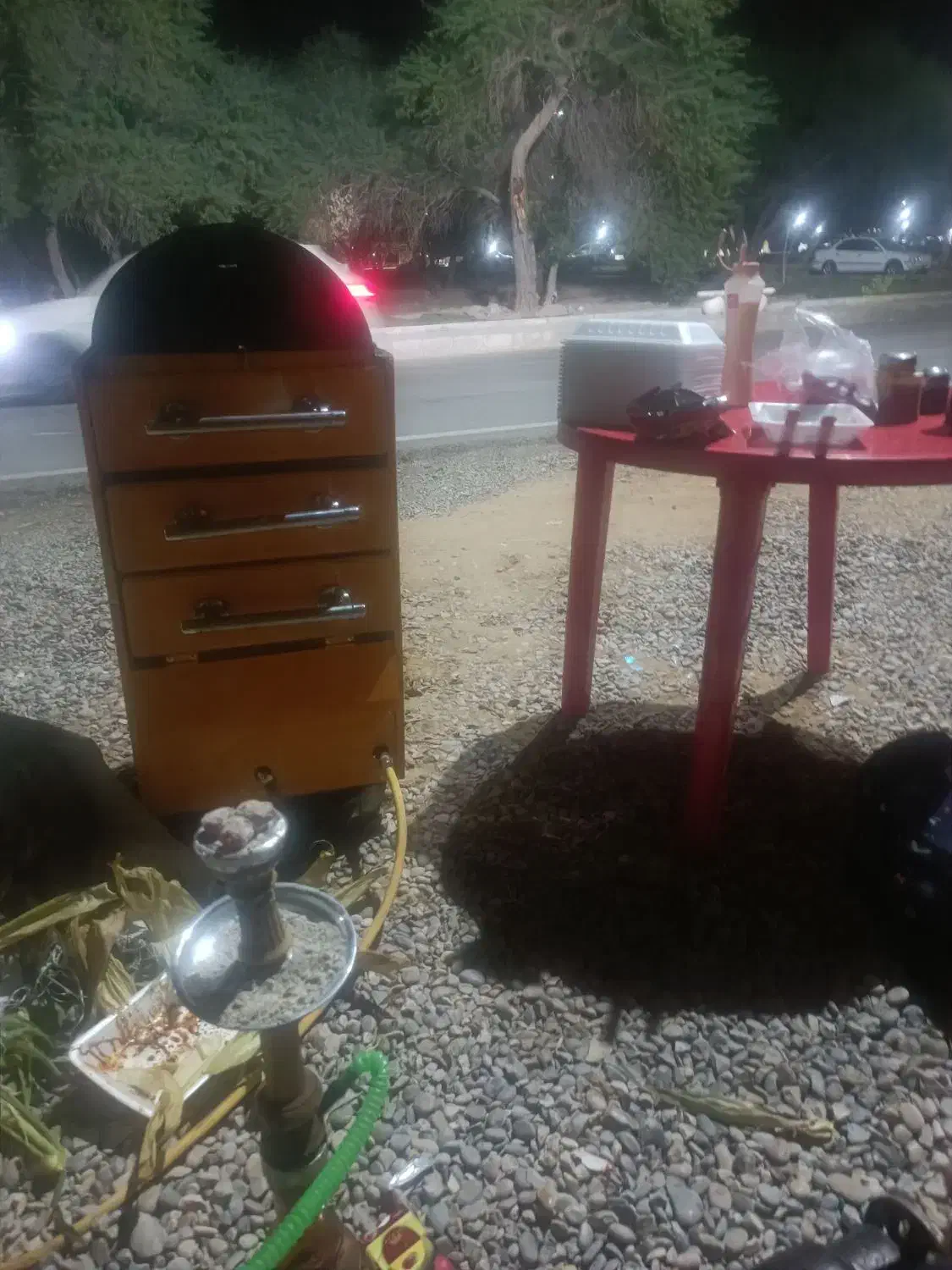 تنور ذرت با میز صندلی|اجاق گاز و لوازم برقی پخت‌وپز|امیدیه, |دیوار