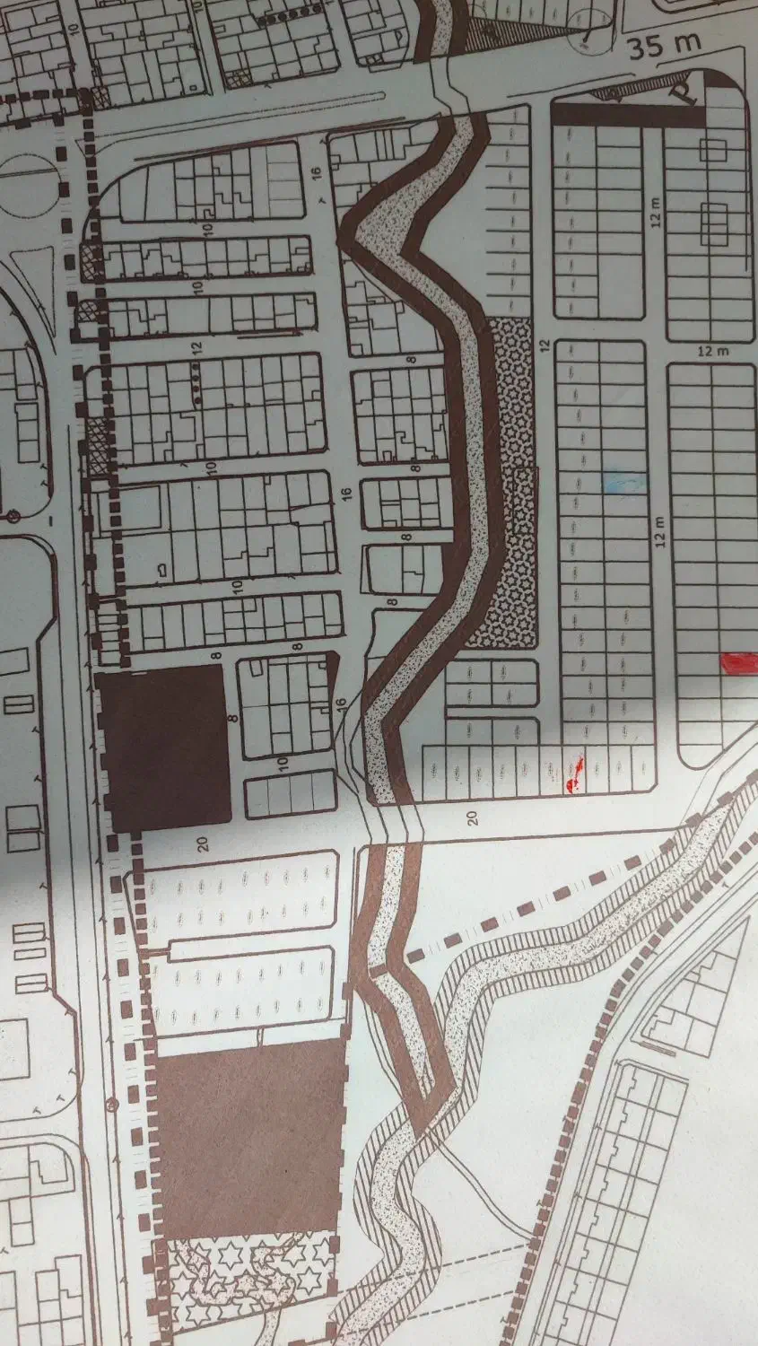 فروش زمین . بهترین موقعیت تنگ کتویه 3 بر|فروش زمین و ملک کلنگی|داراب, |دیوار