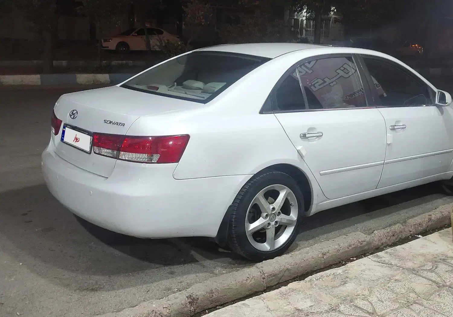 سوناتا سفید ۲۰۰۷|خودرو سواری و وانت|سمیرم, |دیوار