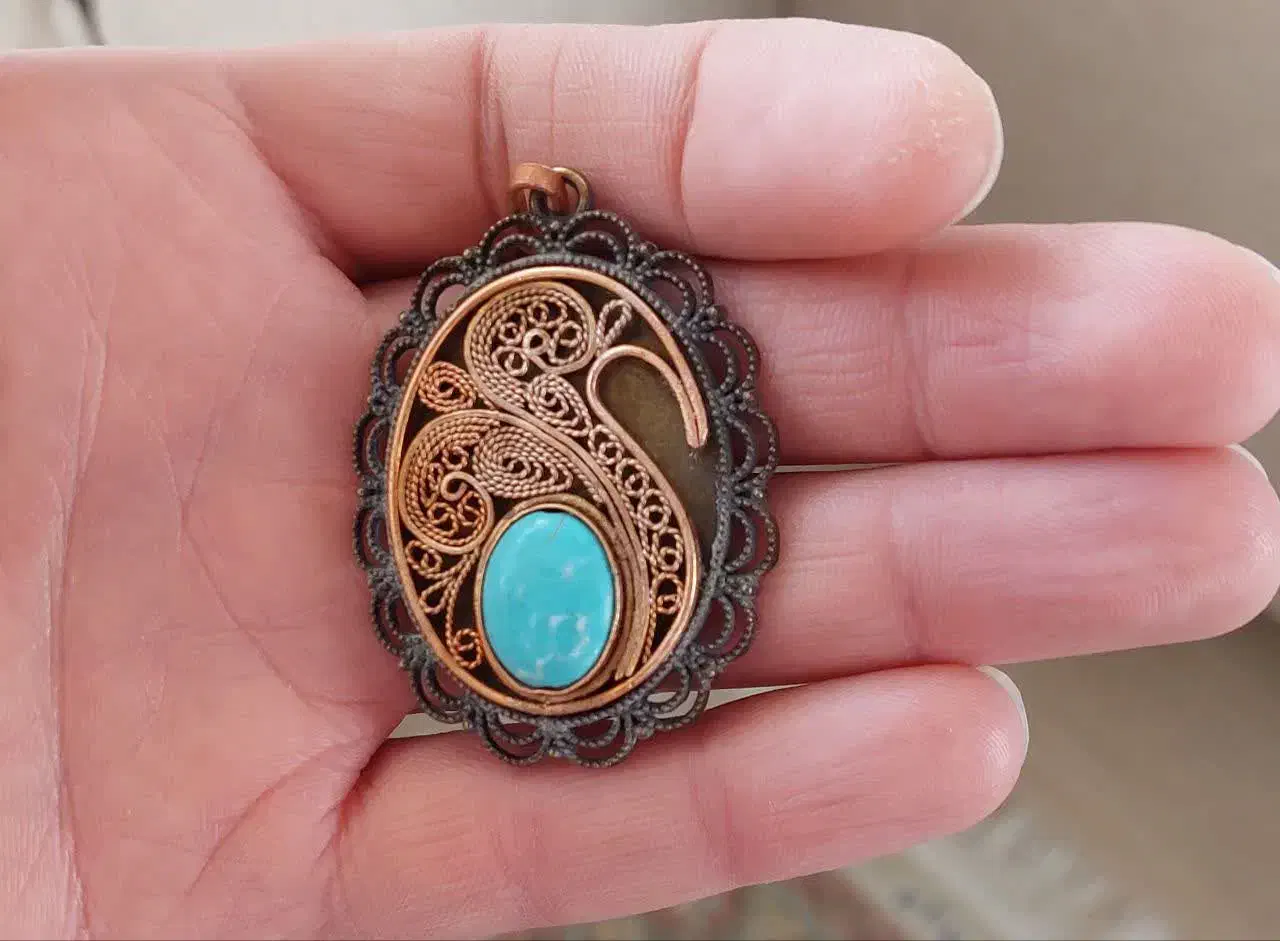 گردنبند ملیله|جواهرات|بروجرد, |دیوار