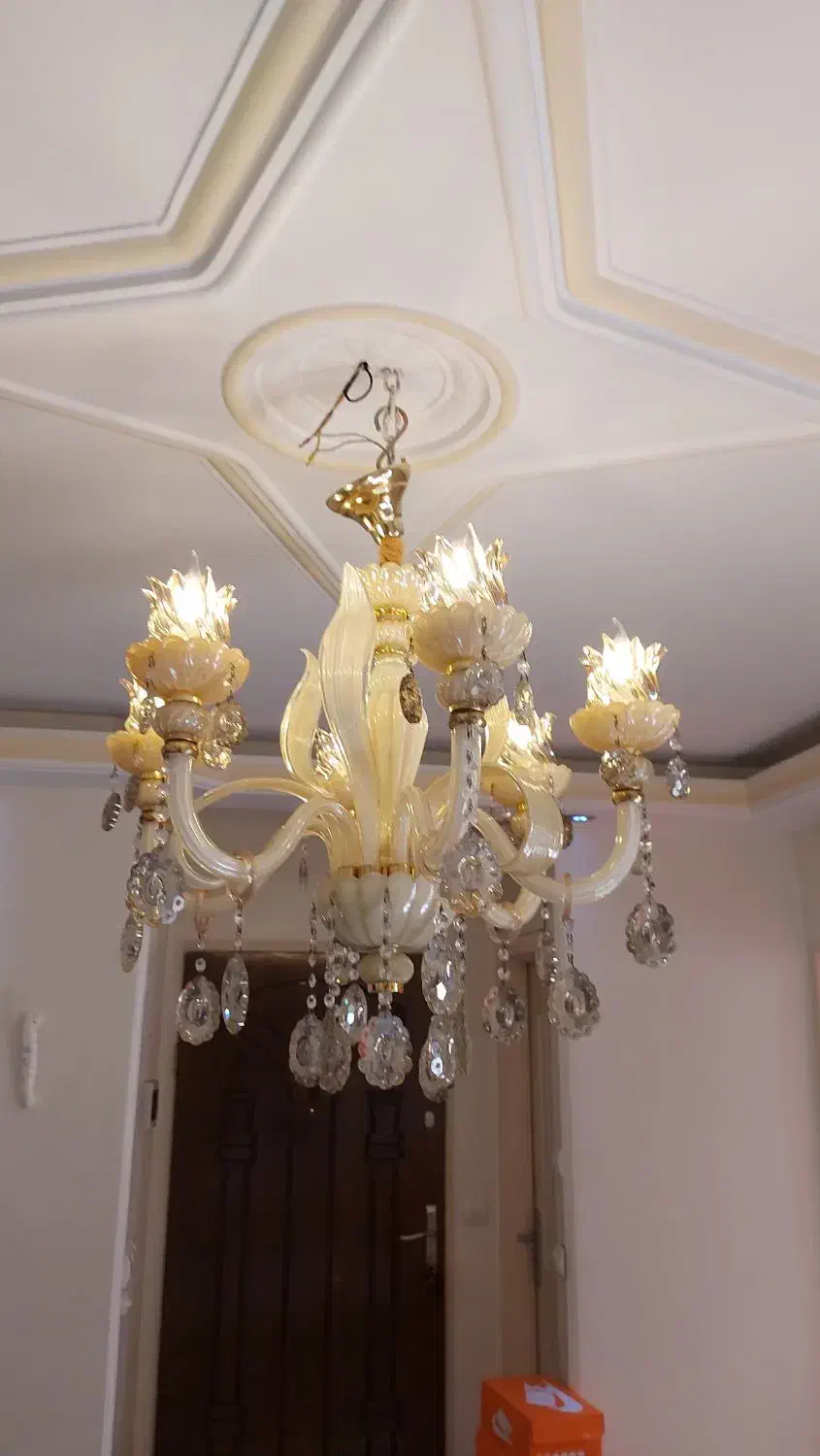 لوستر مورانو|لوستر و چراغ آویز|تهران, هاشمی|دیوار