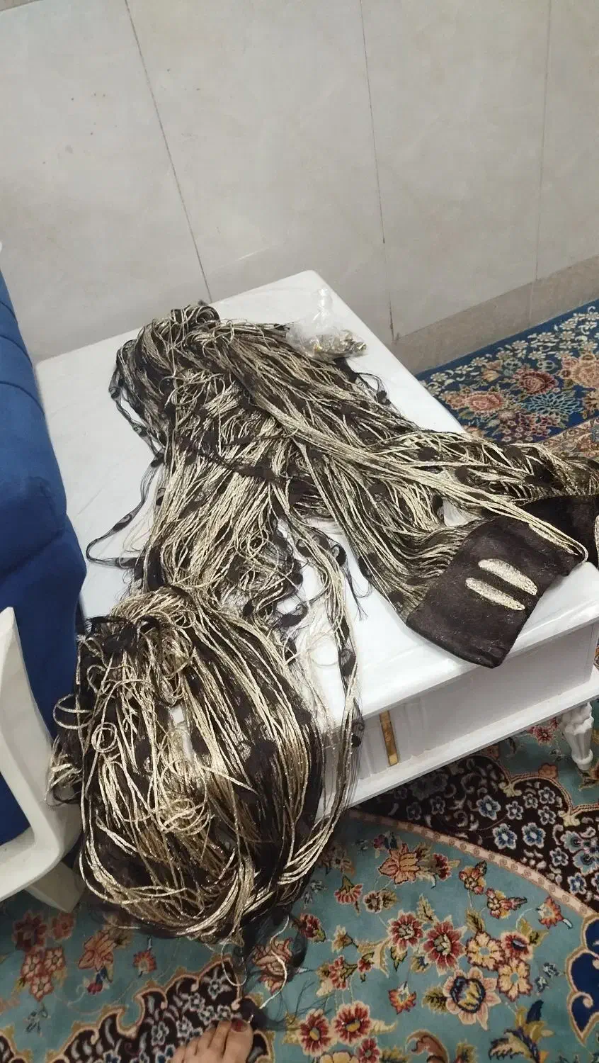 پرده ریسه ای|پرده، رانر، رومیزی|قم, جمکران|دیوار