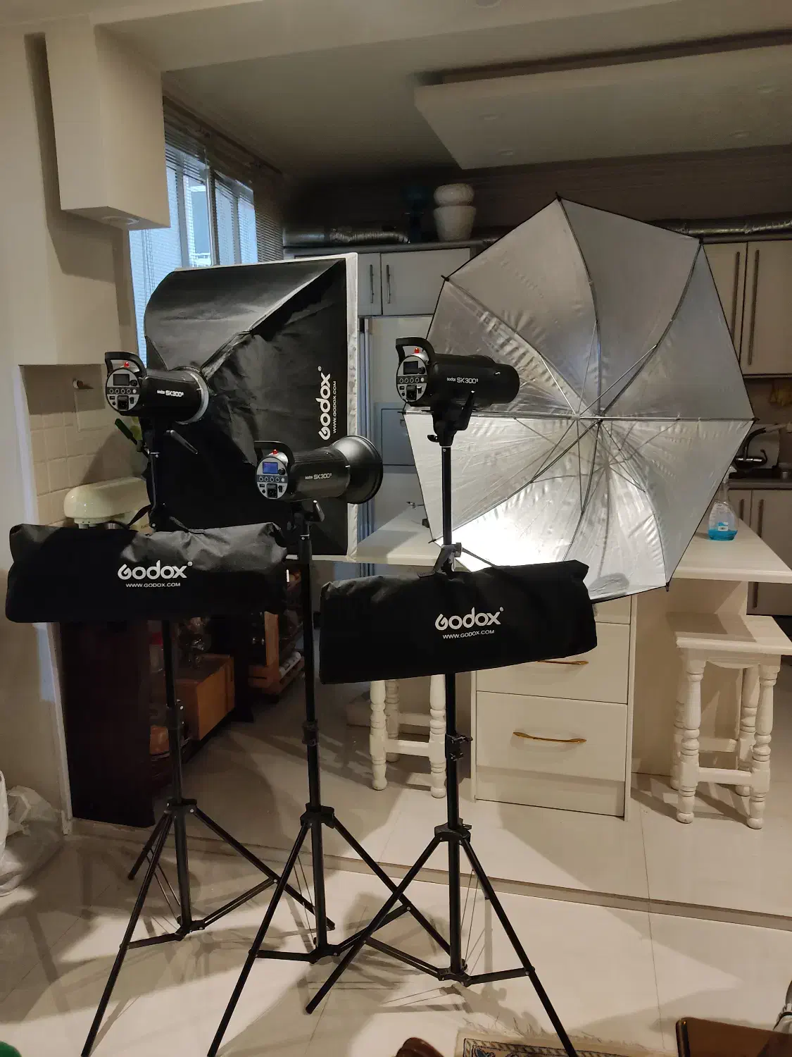 تجهیزات کامل نور فلاش سافت باکس و ... GODOX|دوربین عکاسی و فیلمبرداری|تهران, تهرانپارس غربی|دیوار
