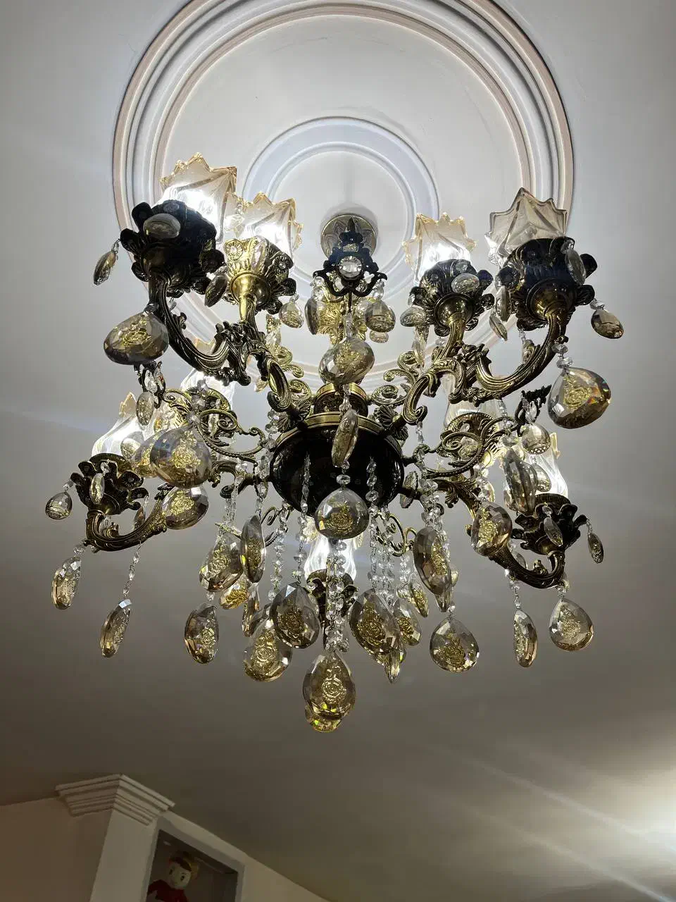 لوستر|لوستر و چراغ آویز|اراک, |دیوار