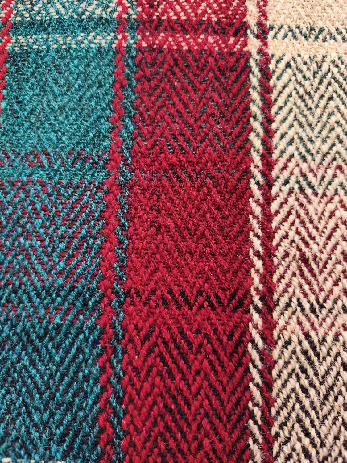 جاجیم (ماشته) دست بافت|گلیم، جاجیم، گبه|رباط‌کریم, پرندک|دیوار