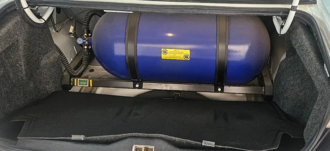 سورن پلاس EF7 دوگانه سوز مخزن بزرگ دریچه سیمی|خودرو سواری و وانت|کرج, کوی امامیه|دیوار