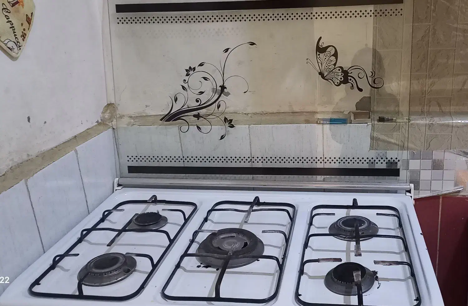 اجاق گاز پنج شله طرح فر|اجاق گاز و لوازم برقی پختوپز|مشهد, نیزه|دیوار